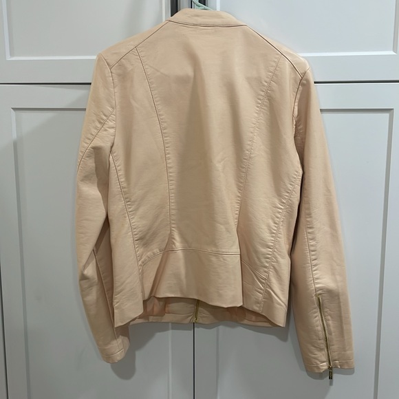 Calvin Klein Faux Leather Jacket - Picture 2 of 8